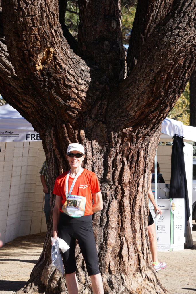 Jennifer post-race