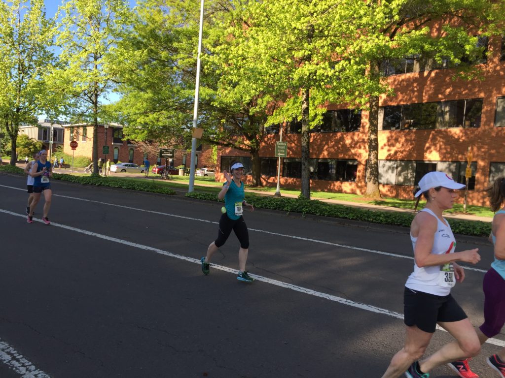 Kim at 9 miles