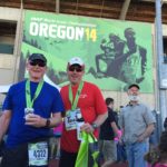 Mike and Steve at the finish